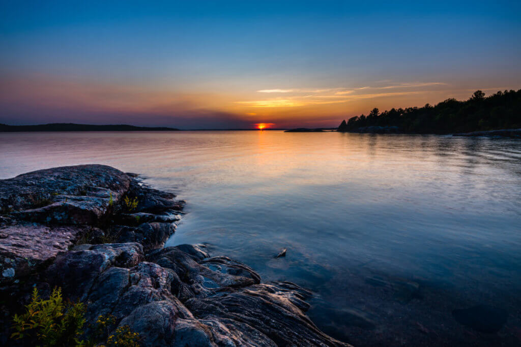 Lake Huron Sunset Picture